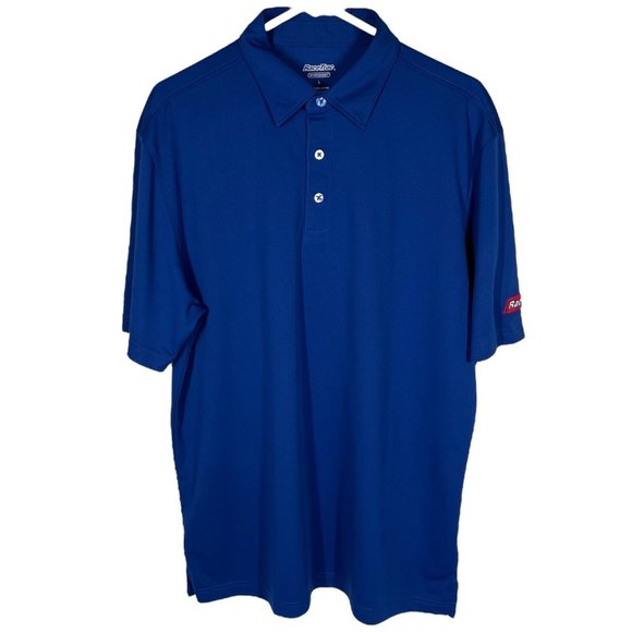 Oobe Polo Shirt Men L RaceTrac Race Trac Track Employee Uniform Gas - Picture 1 of 16